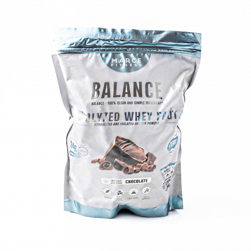 BOLSA CON 10 SACHETTES de 30GR PROTEINA HIDROLIZADA BALANCE (SOBRES) SABOR CHOCOLATE